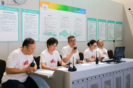 in亚运 | 预防在前，国博壁球馆开展应急演练